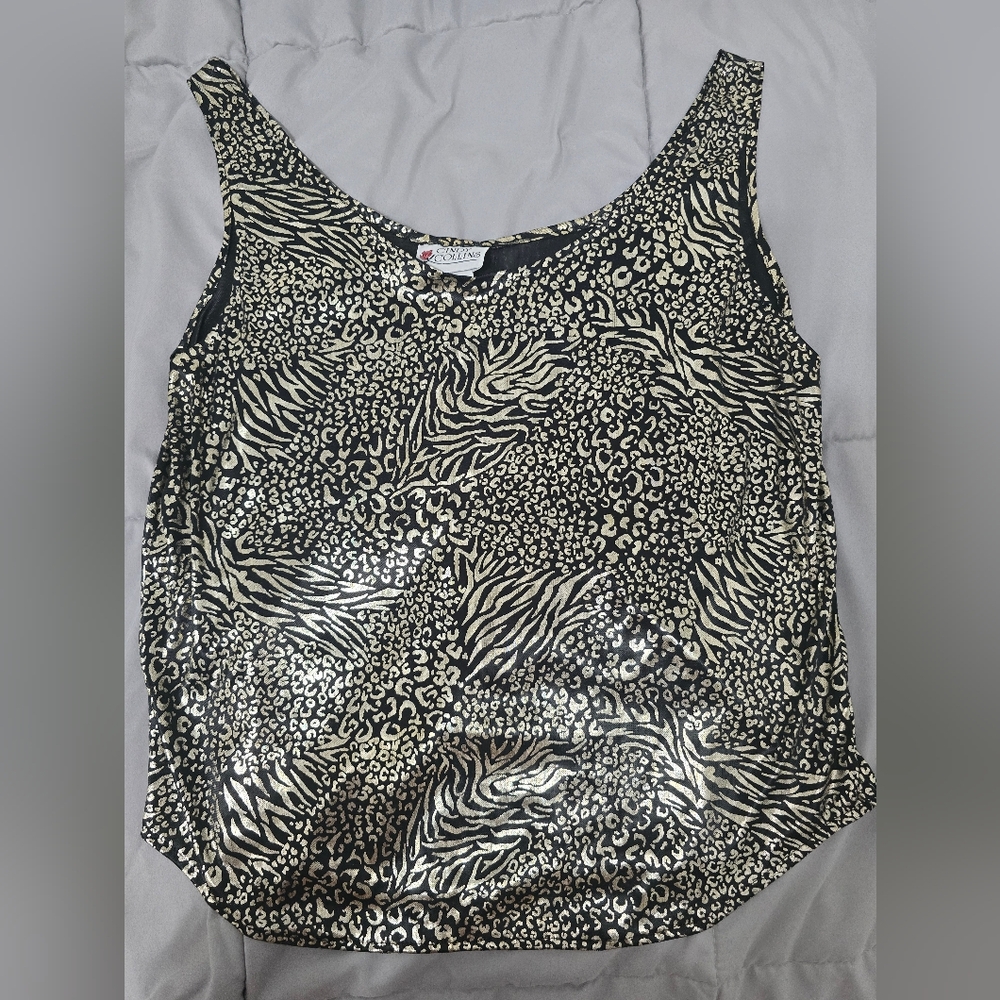 Stylish Animal Print Women's Top